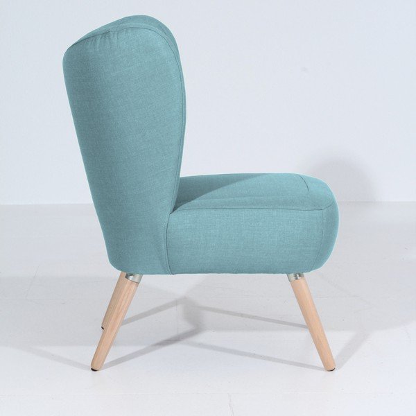 Poltrona azzurra Sari - Max Winzer-image-1