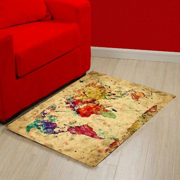 Tappetino in vinile World, 52 x 75 cm - Zerbelli-image-2
