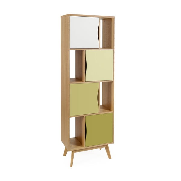 Libreria verde 65x191 cm Avon - Woodman-image-3