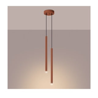 Lampadario color mattone ø 15 cm Fideus – Nice Lamps