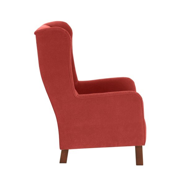 Poltrona arancione Bruno Velor - Max Winzer-image-2