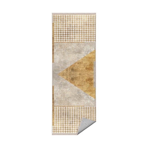 Tappeto beige-oro 80x200 cm - Mila Home