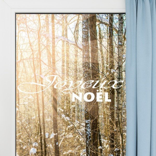 Adesivo natalizio Buon Natale - Ambiance
