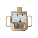 Tazza per bambini beige Cresci con la tua tazza Grow with Your Cup - Design Letters
