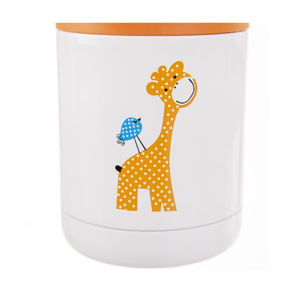 Thermos per bambini arancione e bianco 480 ml Žirafa - Orion-image-3