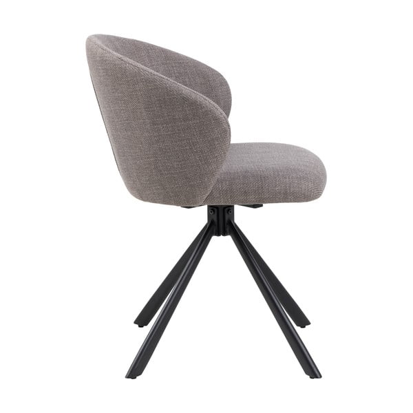 Set di sedie da pranzo grigia in imbottito 2 pz Pippa – Actona-image-3