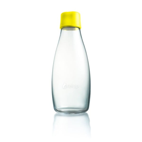 Bottiglia di vetro giallo, 500 ml - ReTap
