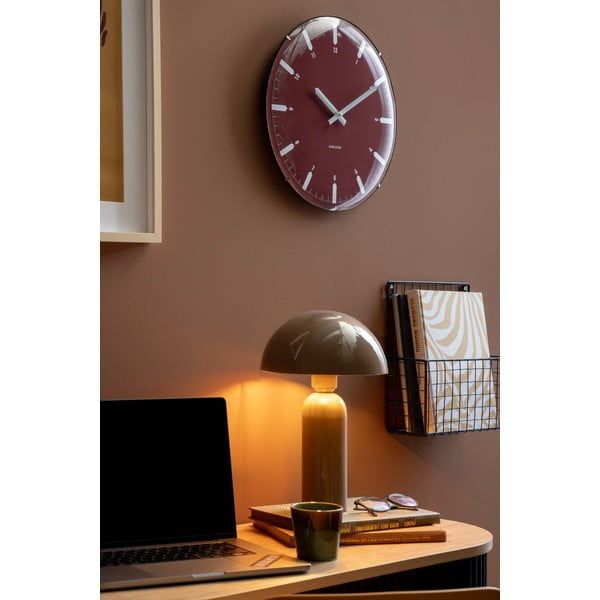 Lampada da tavolo marrone (altezza totale 35 cm) Aente  – Leitmotiv-image-1