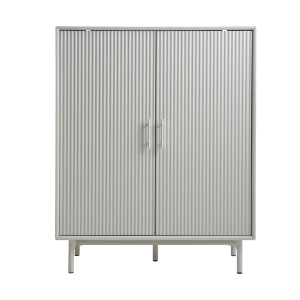 Armadietto grigio 100x125x40 cm Palma – Unique Furniture