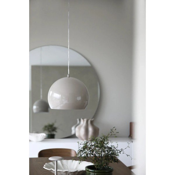 Lampadario greige con paralume in metallo ø 28 cm Pop – Markslöjd-image-2