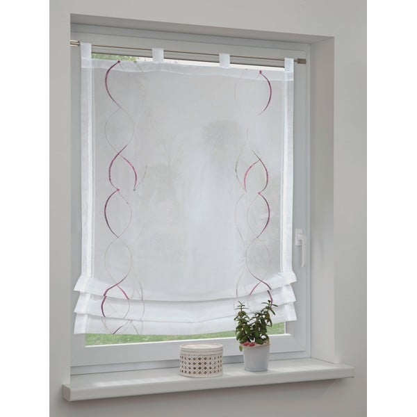 Tenda a pacchetto romana bianca 80x120 cm – Sehlbach-image-1