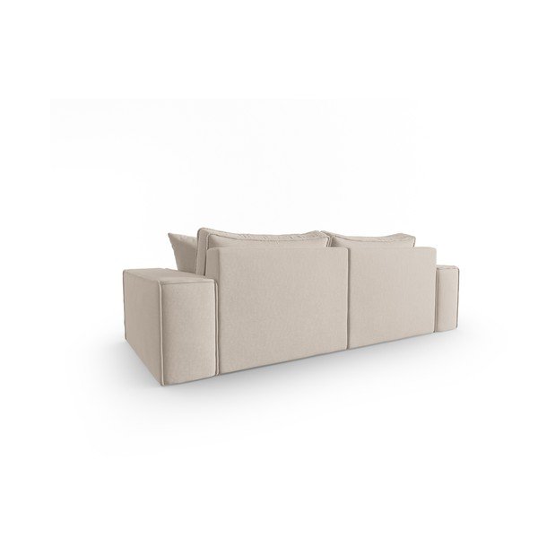 Divano beige 212 cm Mike - Micadoni Home-image-3