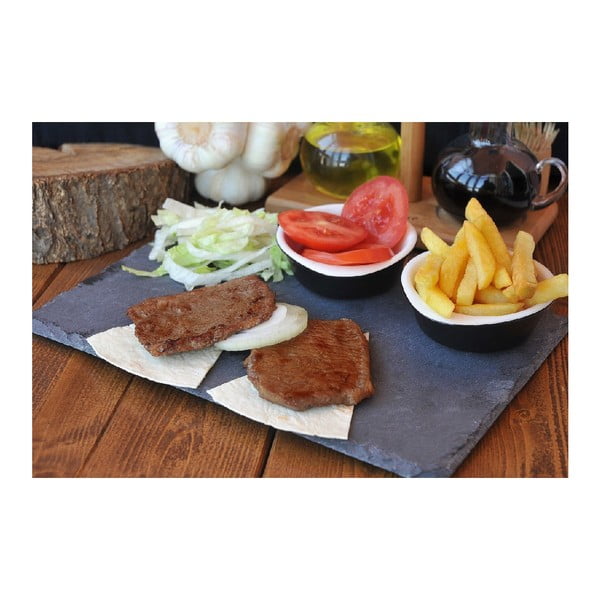 Vassoio da portata in ardesia Tasev , 31 x 21 cm Nevada - Bambum-image-1