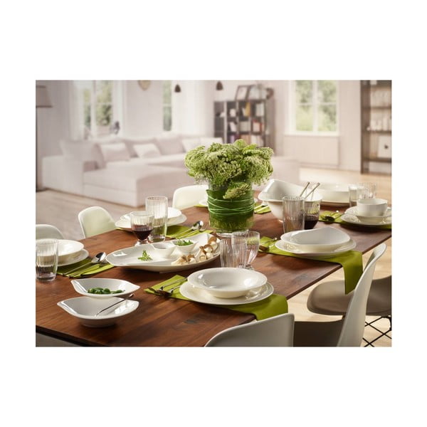 Piatto fondo in porcellana bianca Villeroy & Boch , ⌀ 23 cm New Cottage - Villeroy&Boch-image-3