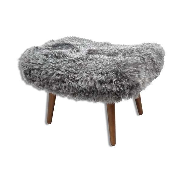 Sgabello grigio - Native Natural