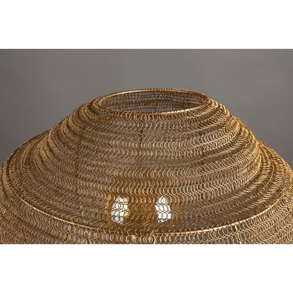 Lampada da terra in colore oro Meezan - Dutchbone-image-4