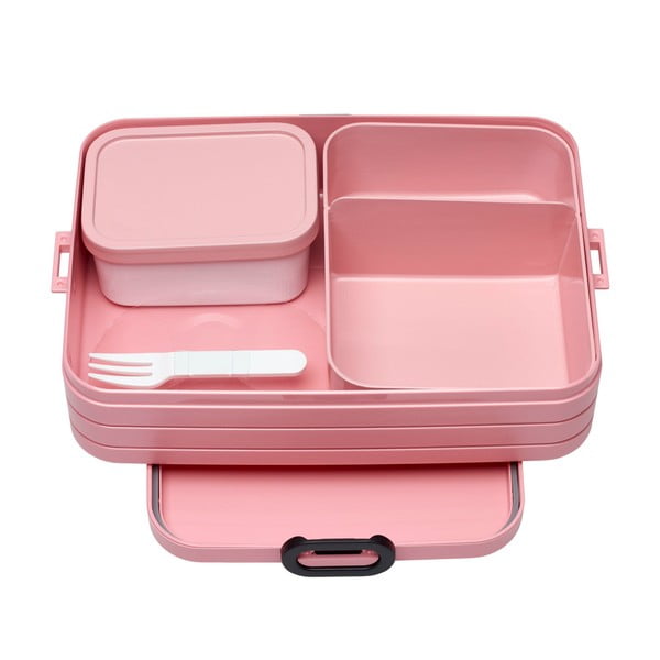 Grande set da merenda rosa Nordic - Mepal