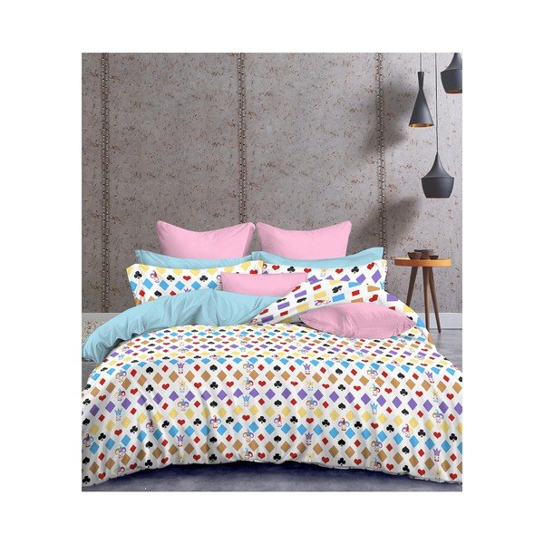 Biancheria da letto in microfibra per letto matrimoniale Basic King, 220 x 200 cm - DecoKing-image-2