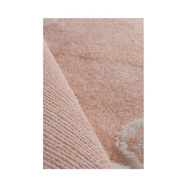 Tappeto da bagno rosa Russmo This, 100 x 60 cm - Foutastic-image-2
