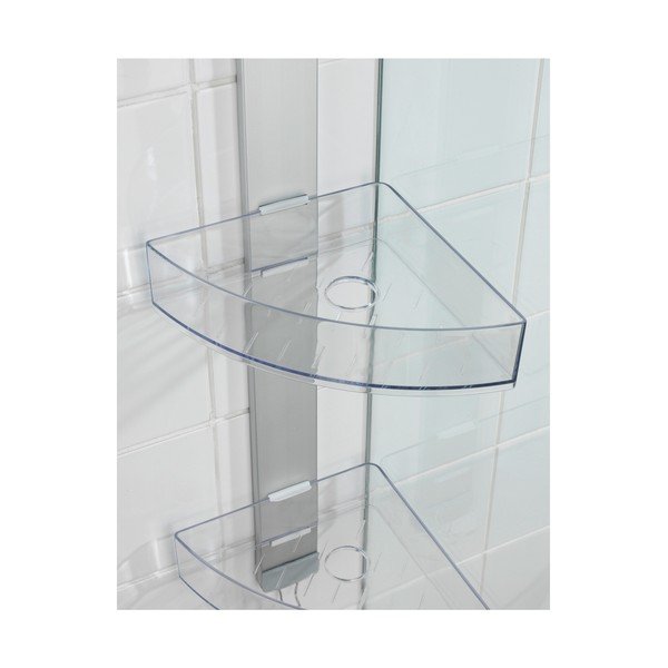 Mensola angolare Premium per bagno sospesa, 21 x 20 cm - Wenko-image-3