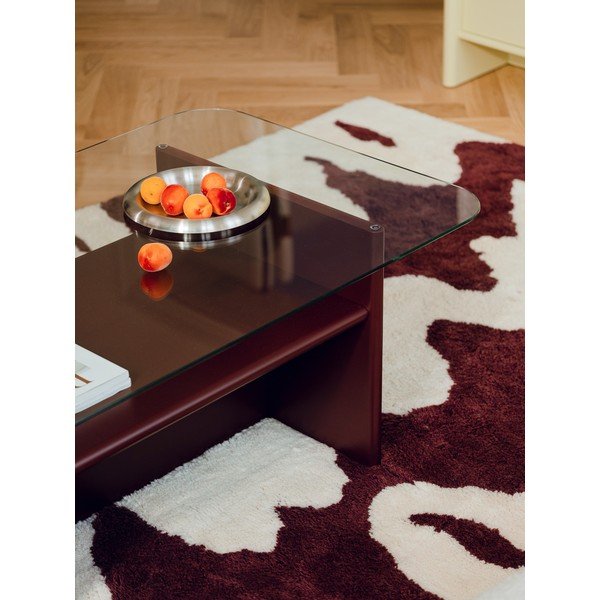 Tavolino da salotto burgundy 63x100 cm Tovo – noo.ma-image-2