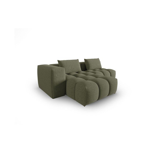 Divano angolare verde scuro (con penisola a sinistra/con chaise lounge) Verona – Cosmopolitan Design-image-3