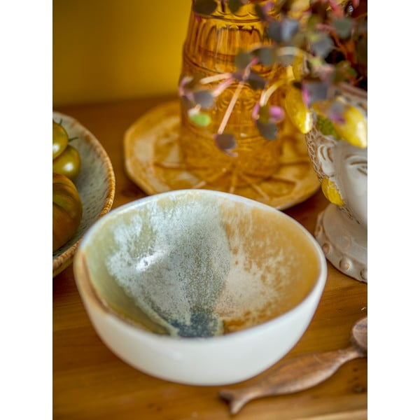 Ciotoline in set color crema in gres 4 pz 525 ml Lacey – Bloomingville-image-1