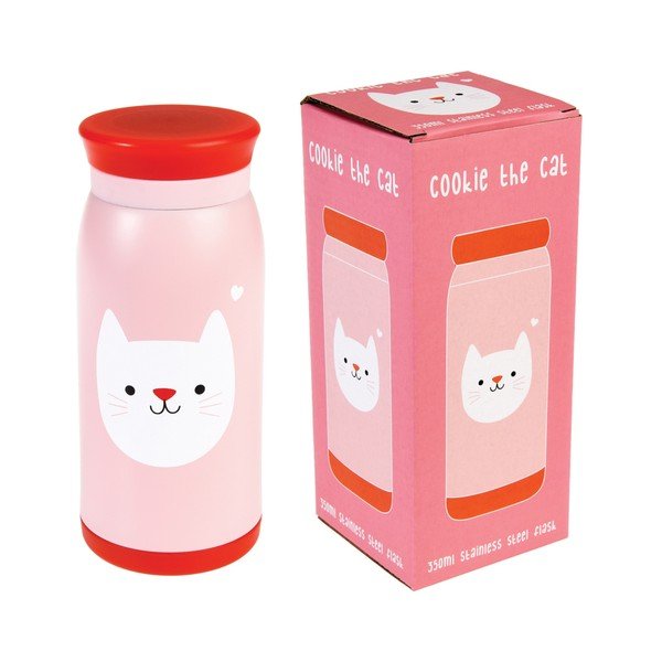 Bottiglia in acciaio inox, 350 ml Cookie the Cat - Rex London