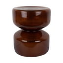 Tavolino rotondo in vetro ø 35 cm Doble  – Leitmotiv