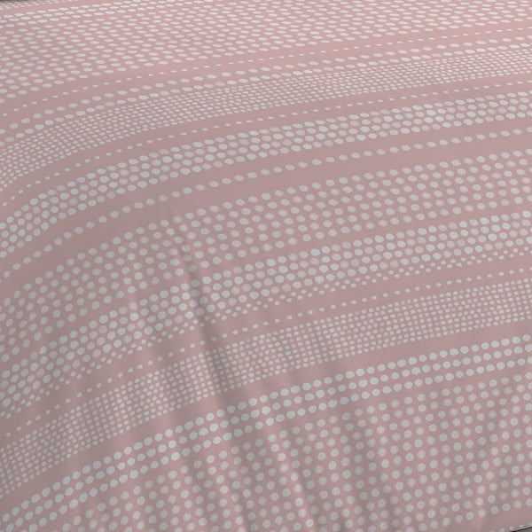 Biancheria da letto rosa-grigio 200x135 cm Banded Spots - Cloudsoft-image-4