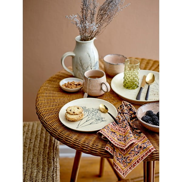 Ciotola in gres rosa chiaro, ø 16 cm Alia - Bloomingville-image-1