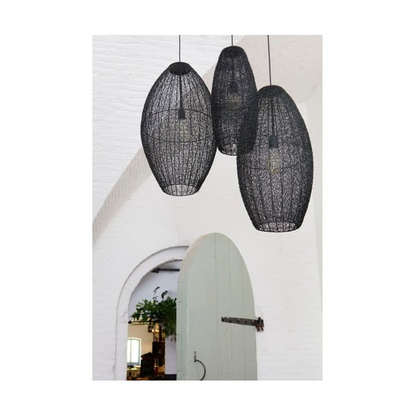 Černé závěsné svítidlo BePureHome Creative, ⌀ 40 cm-image-3