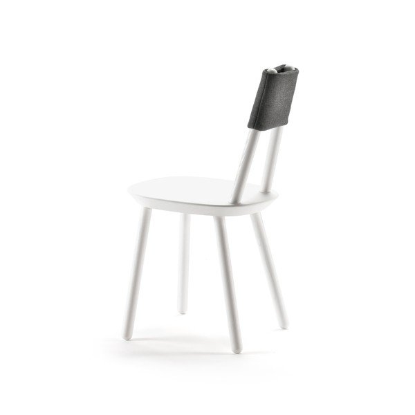 Sedia in legno massiccio bianco Naïve - EMKO-image-2