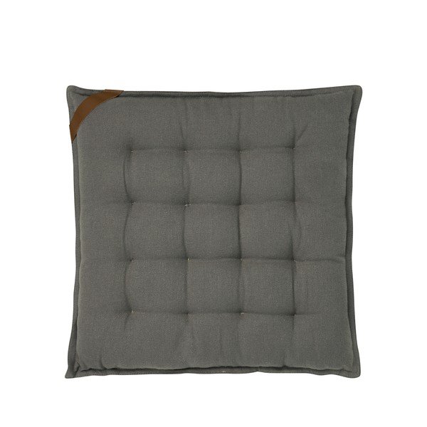 Cuscino di seduta in cotone grigio, 40 x 40 cm - Södahl