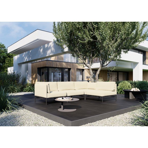 Modulo divano da giardino variabile beige Dandy - Sit Sit-image-1