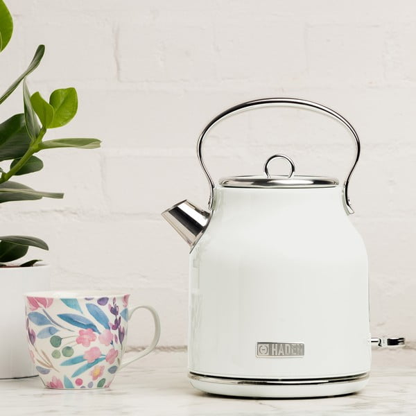 Bollitore bianco 1,7 l Heritage - Haden-image-2