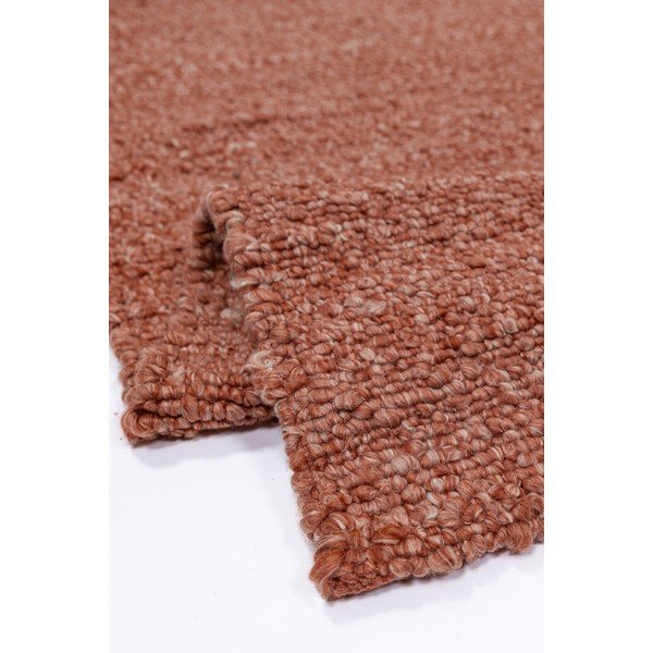 Tappeto color terracotta tessuto a mano 120x170 cm Finley – Flair Rugs-image-4