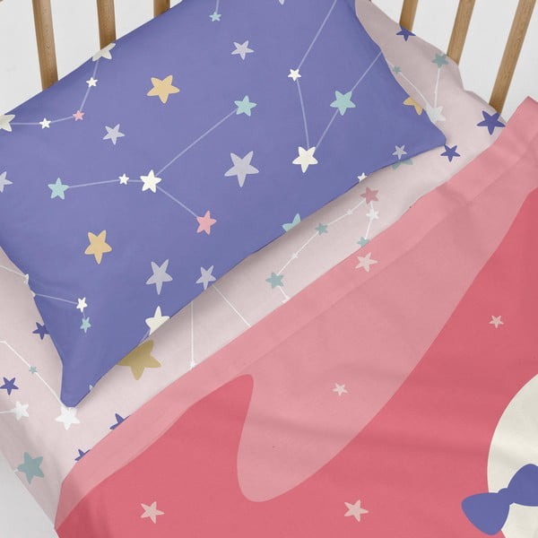 Lenzuolo di cotone per bambini, 120 x 60 cm Moon Dream - Happynois-image-3