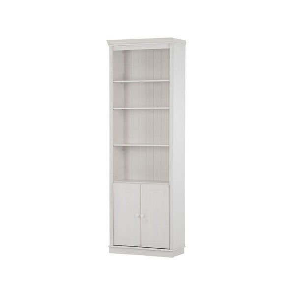 Libreria in legno di pino bianco 74x223 cm Anita - Støraa-image-2