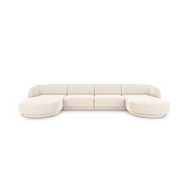Divano angolare crema Miley - Micadoni Home