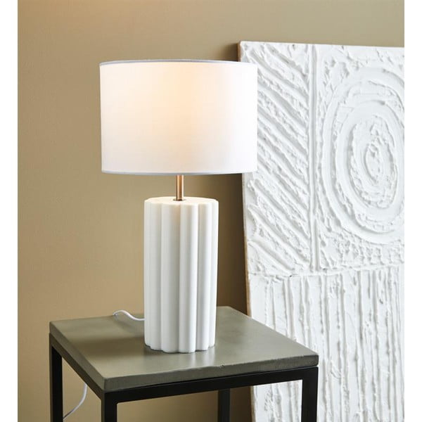 Lampada da tavolo bianca, altezza 44 cm Column - Markslöjd-image-1