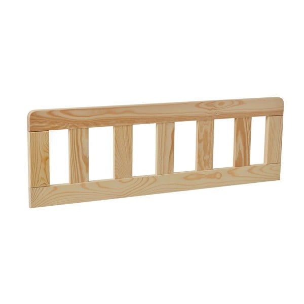 Set di 2 barriere per lettino in legno marrone, 160 x 70 cm Classic - Pinio-image-1