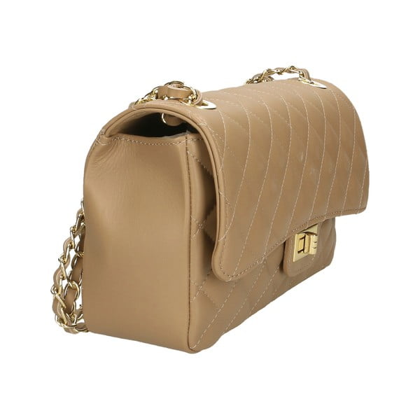 Portafoglio in pelle beige - Chicca Borse-image-4
