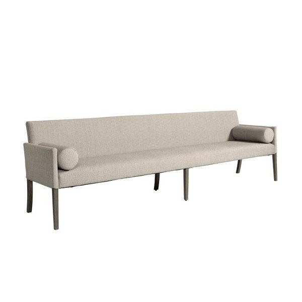 Sofa Cross Smoked Beige, 180x85x67 cm