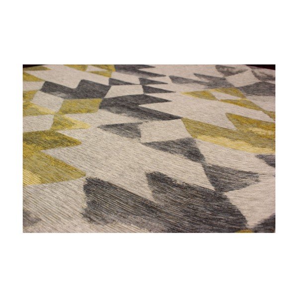 Tappeto Tria Grigio/Giallo, 160 x 230 cm - Eko Halı-image-1