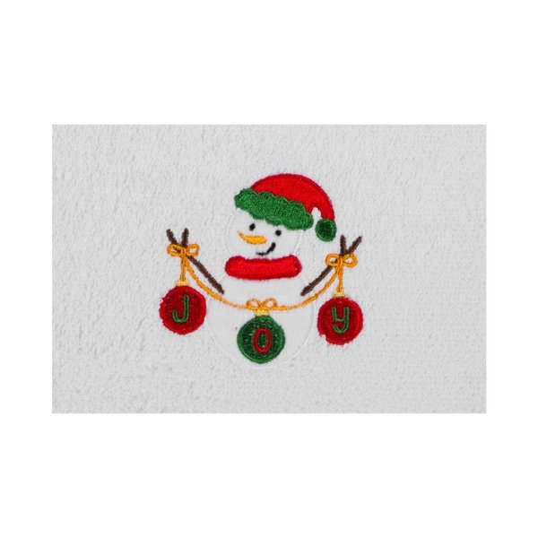 Asciugamano Christmas Joy Bianco, 30 x 50 cm - Kate Louise-image-1