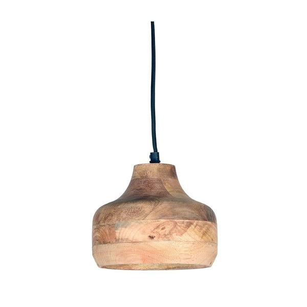 Lampada da soffitto in legno di mango Finn, ⌀ 18 cm - LABEL51