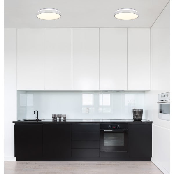 Plafoniera LED bianca ø 34 cm Texas - Candellux Lighting-image-1