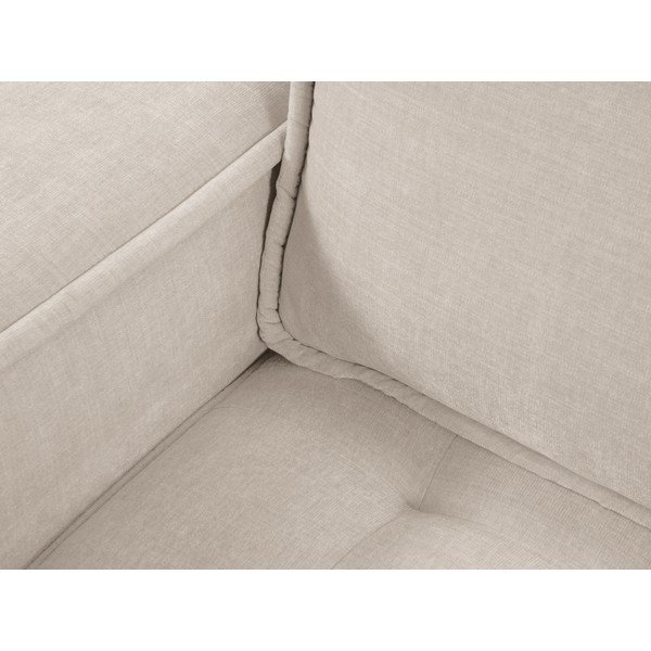 Divano beige 212 cm Mike - Micadoni Home-image-1