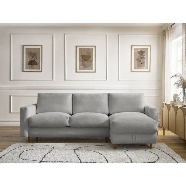 Divano angolare grigio Nouveau Cocoone – Bobochic Paris-image-1